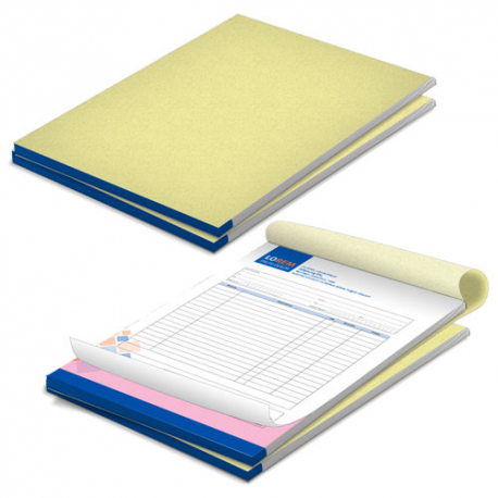 Blocchi A5 autocopianti duplice copia stampa 2 colori Blocchi A5 autocopianti duplice copia stampa 2 colori
