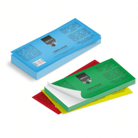 Etichette cm.10,5x29,7 adesiva colorata