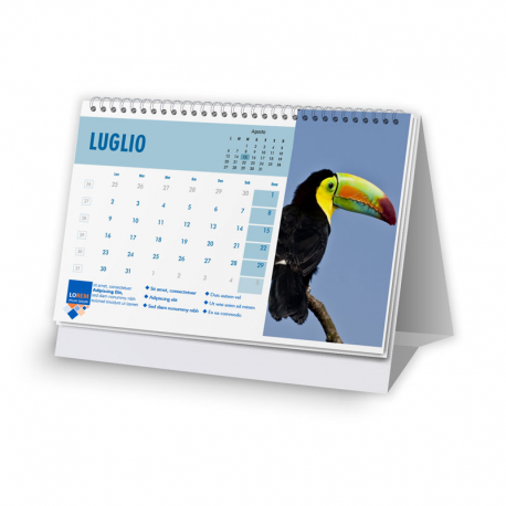 Calendario 14,8x10,5 - fogli 12+1 Calendario 14,8x10,5 - fogli 12+1