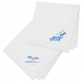 Tovaglioli personalizzati doppio velo cm.40x40