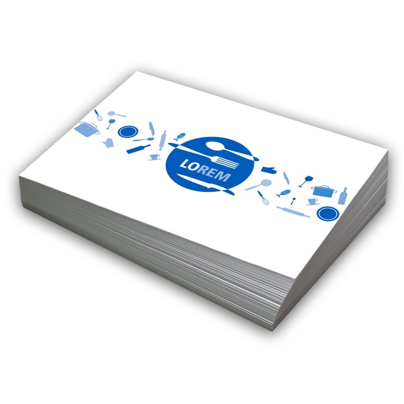 Tovagliette carta certificata 90 gr stampa 1 colore