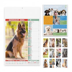 Calendario Illustrato Cani e Gatti