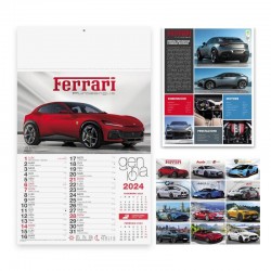 Calendario Illustrato Auto Sportive